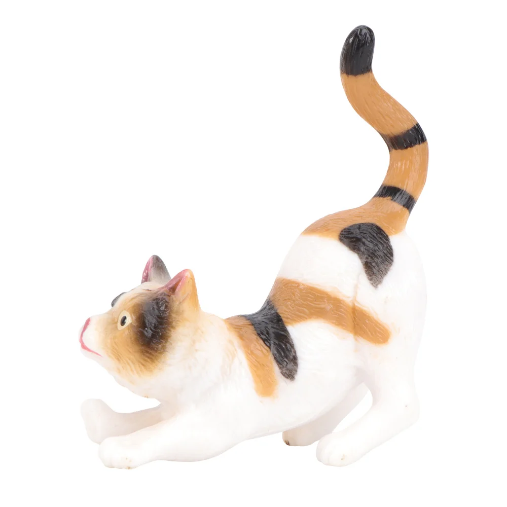 

1Pc Emulation Cat Model Decor Creative Home Ornament Model Ornament
