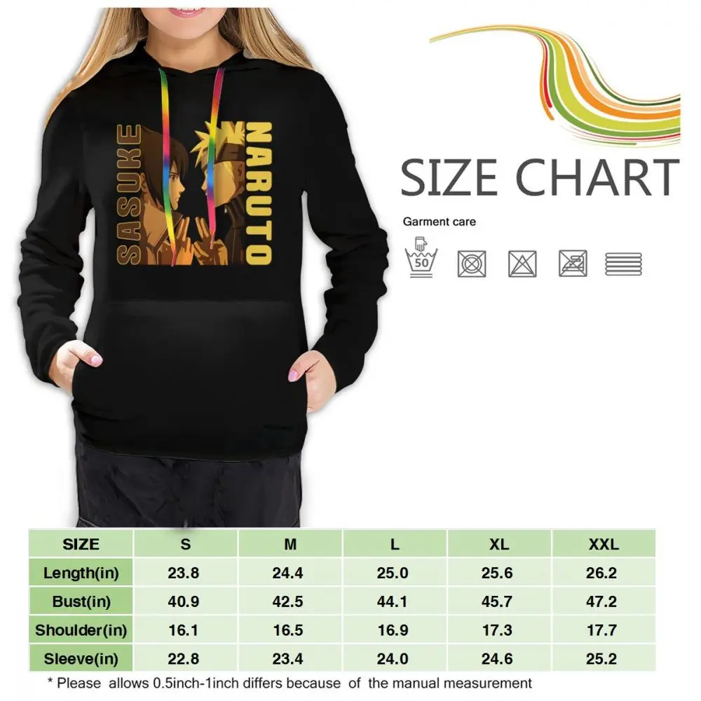 

Naruto Womens Fuzzy Fleece Pullover Hoodies Color Block Tie-Dye Printed Hooded Long Sleeve with Pockets