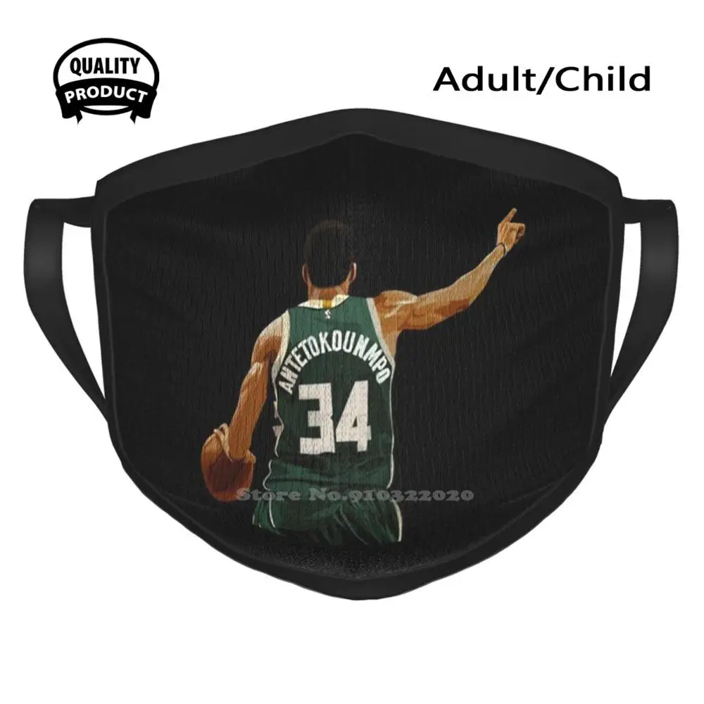 

Giannis Antetokounmpo With #34 Jersey Green Soft Warm Mouth Masks Giannis Antetokounmpo Books Giannis Antetokounmpo Giannis