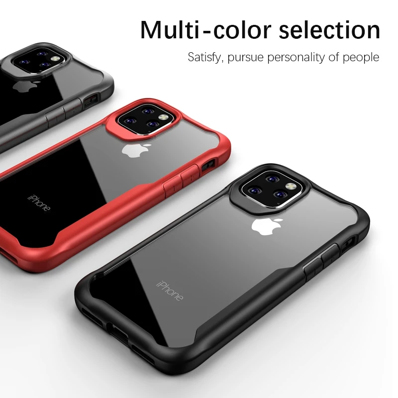 Сверхпрочный противоударный защитный чехол для iPhone XS Max XR XS X 7 8 Plus, усиленный акриловый чехол TP Для iPhone 11 Pro Max 11 Pro 11