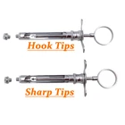 Стоматологический шприц из нержавеющей стали, Стоматологический Хирургический Инструмент с головкой, стоматологический уход за зубами, стоматологический аспирационный шприц для анестезии