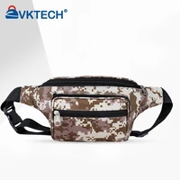 outdoor sports package nylon wallet retro men camouflage printing large crossbody chest bags casual male waist packs