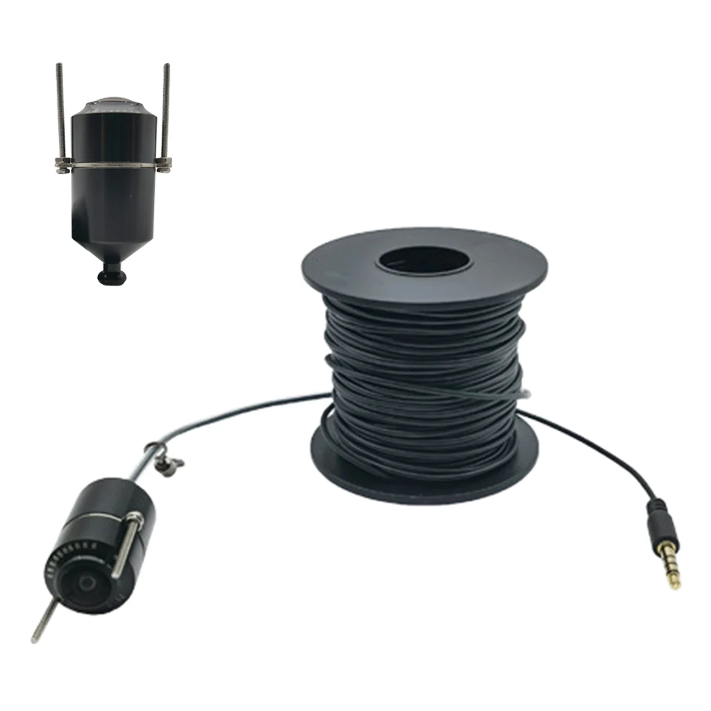 

Камера для подводной рыбалки Ночная видимая Водонепроницаемая камера в форме рыбы для подледной рыбалки аксессуары 30 м кабель