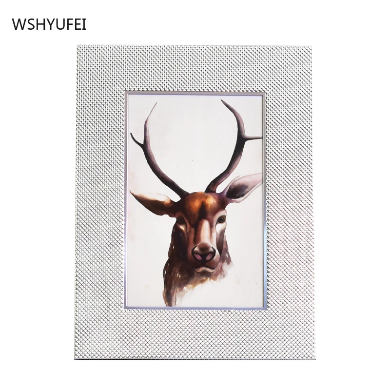 Современная высококачественная металлическая фоторамка набор 6 дюймов 7 8