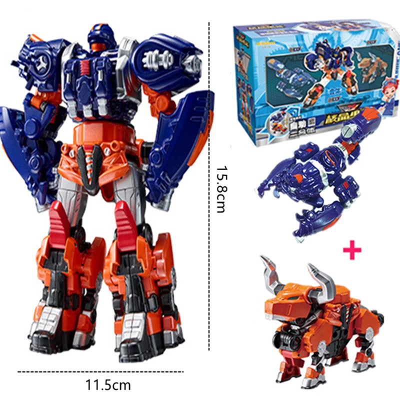 

2020 New screechers fit automatic deformation war beast children toy deformed robot action figure anime Transformation kids toys