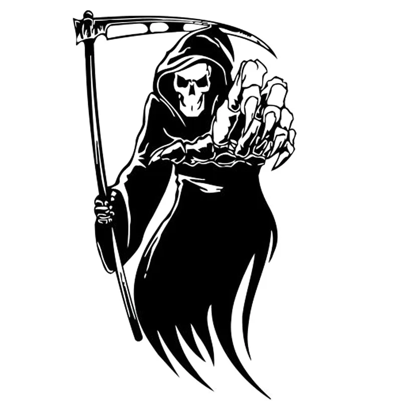 Страшная личность ведьма ПВХ автомобильный Стайлинг модная Автомобильная