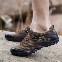 men hiking shoes comfortable adult large size high quality non slip breathable climbing shoes mountain trekking hunting sneakers
