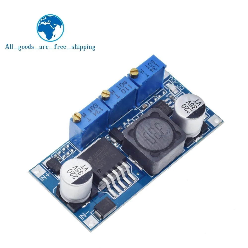 Высокое качество 3A Регулируемый DC-DC LM2596 LM2596S вход 4 V-35 V Выход 1,23 V-30 В постоянного тока dc понижающий Питание Регулятор модуль - Цвет: LM2596 Good
