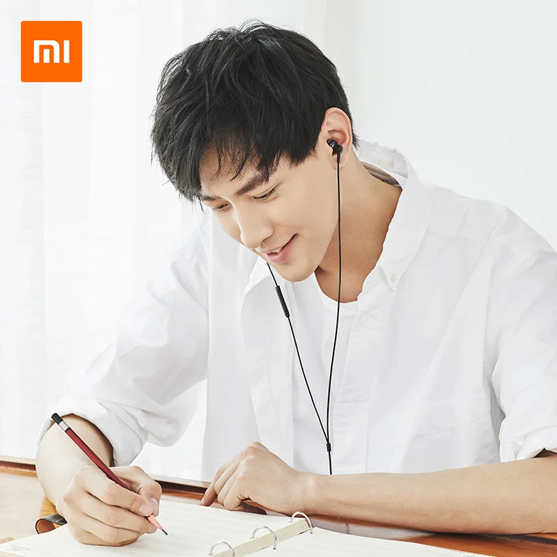 Оригинальные гибридные наушники Xiaomi mijia 2 Circle Iron HD наушники-вкладыши с двойным