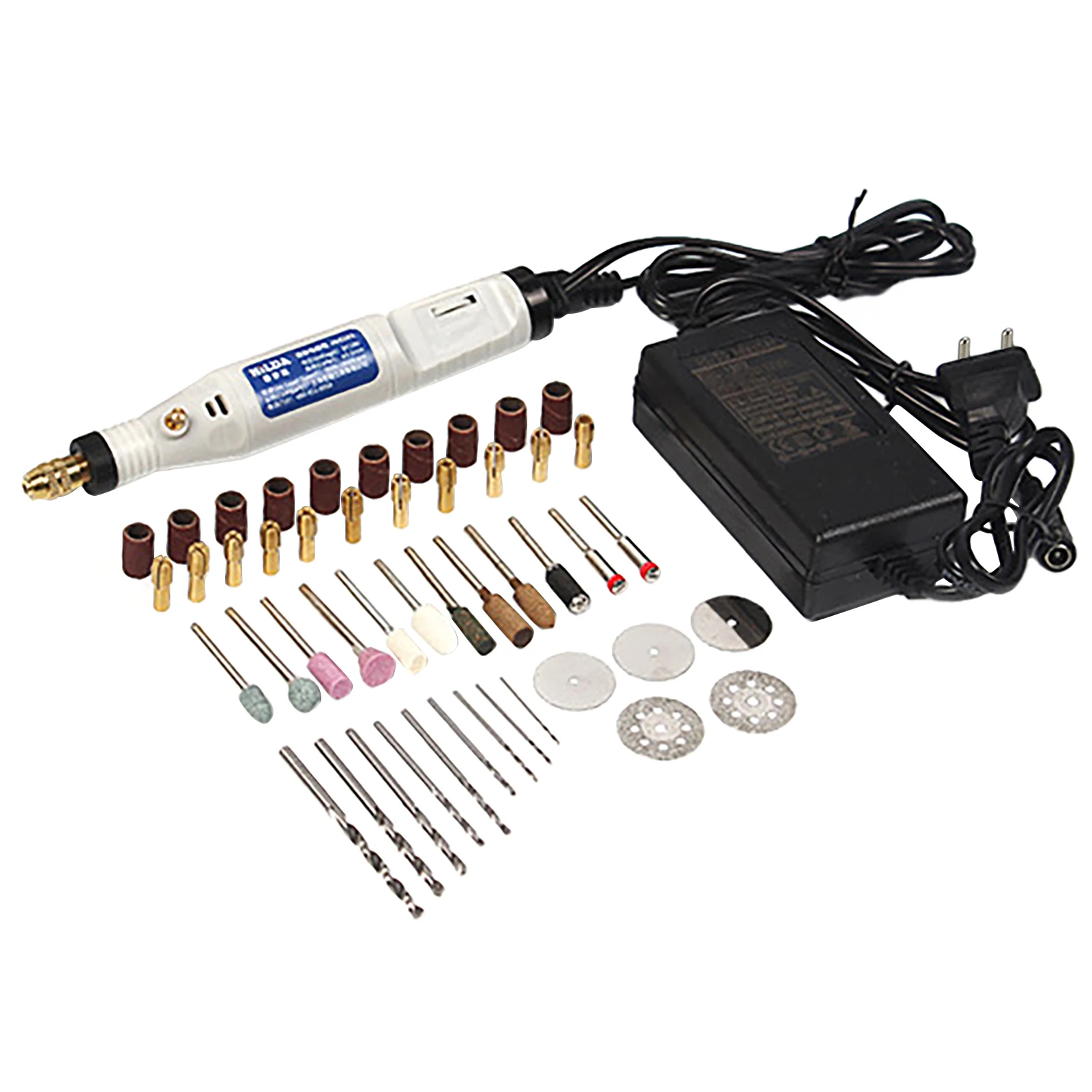 

Engraving Pen Set Polishing Variable Speed Machine DIY Electric Multifunctional Rotary Tool With Grinding Accessories Mini Drill