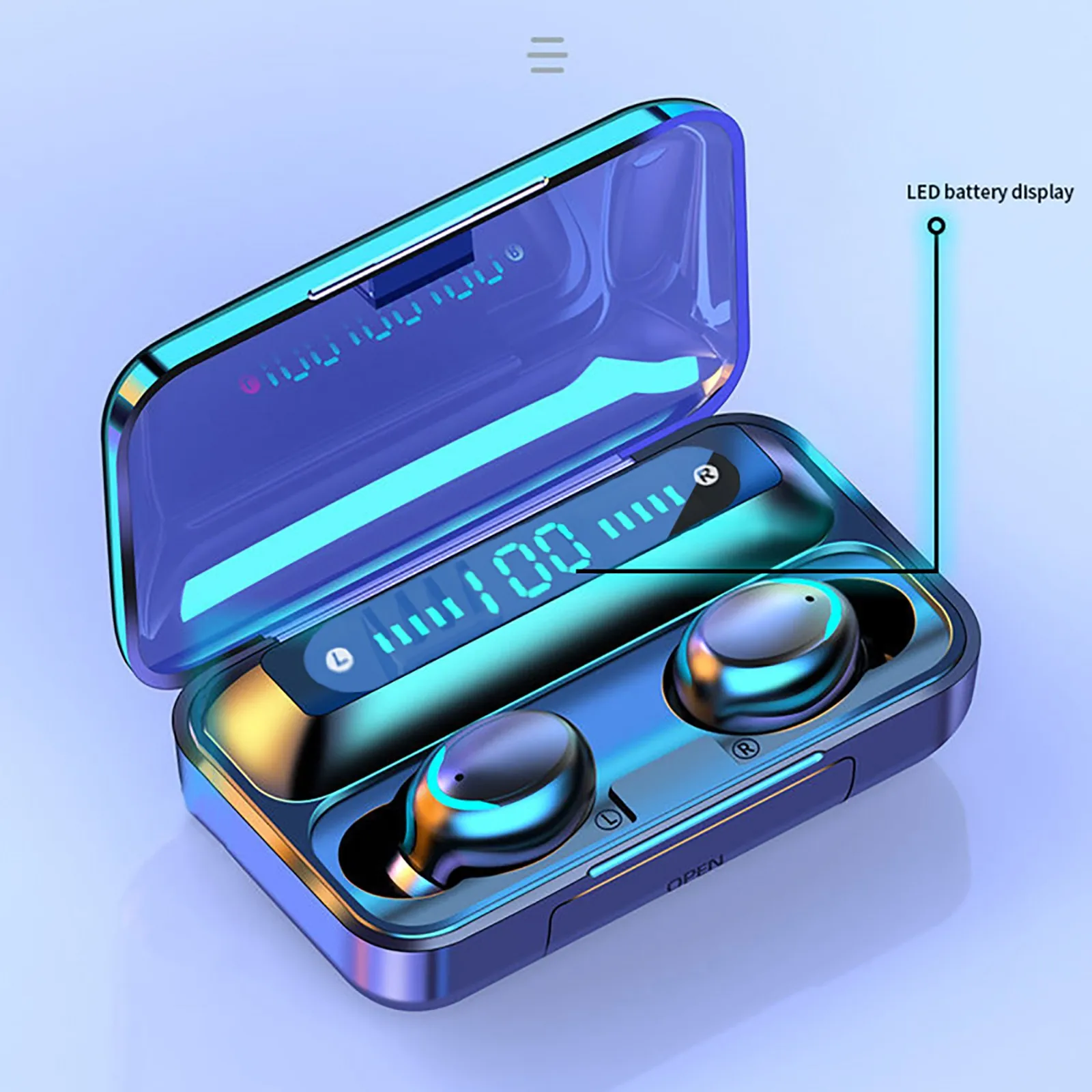 Tws беспроводные Bluetooth-наушники Ipx водонепроницаемая гарнитура бинауральные