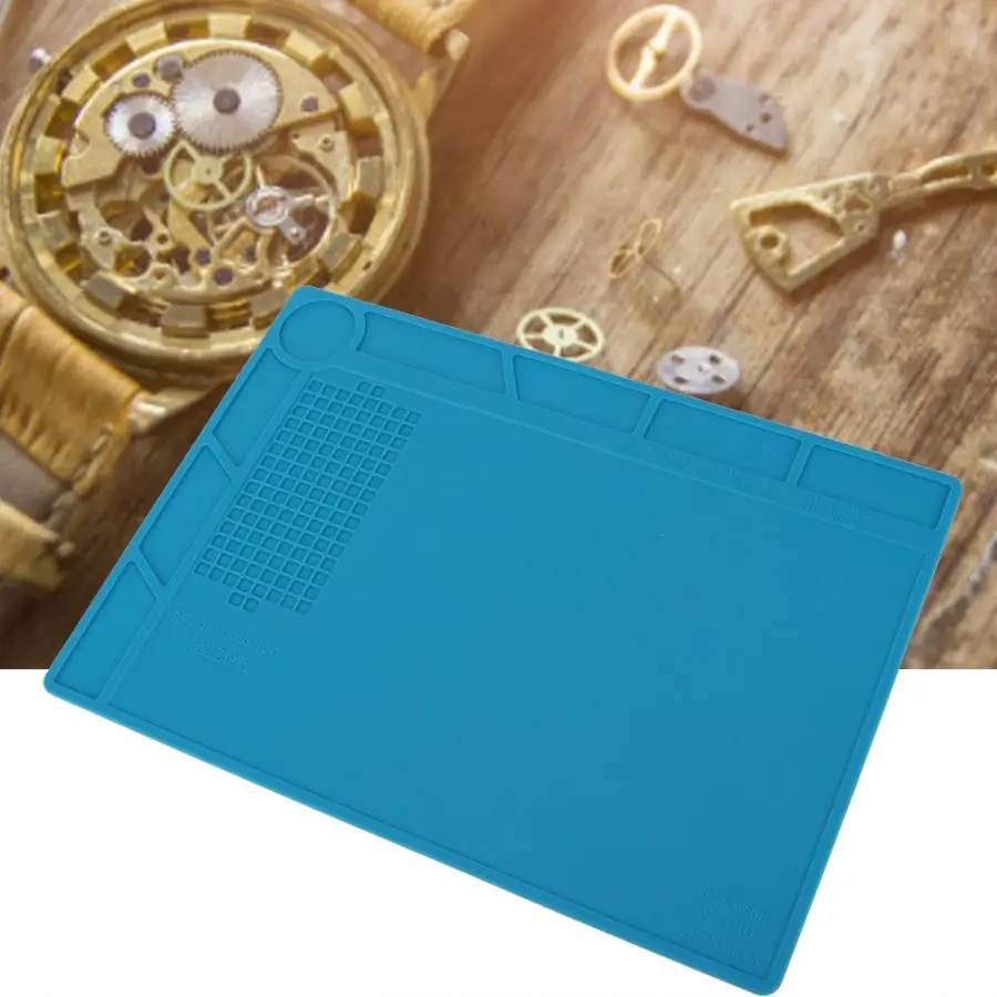 Многофункциональный нескользящий теплоизоляционный коврик для ремонта часов