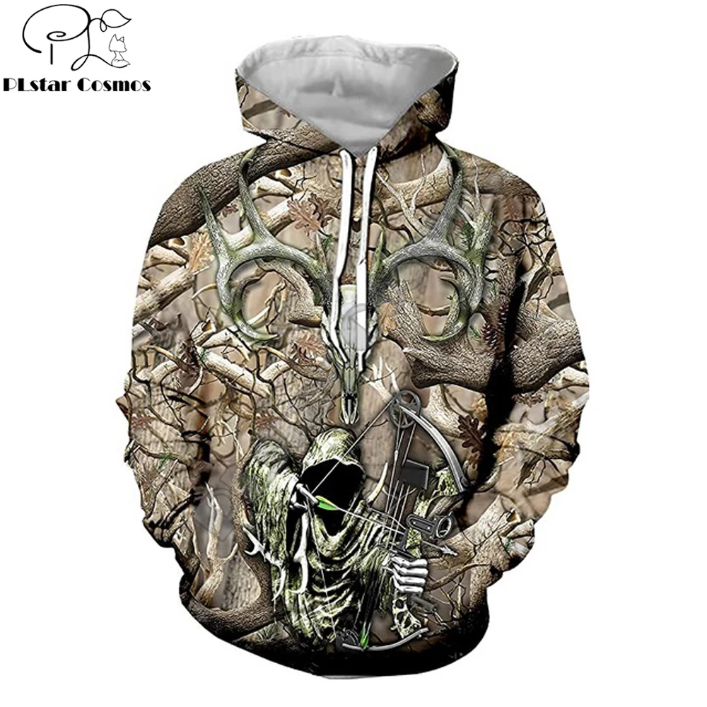 Мужские худи с 3D-принтом и бантом Reaper Huntin уличная одежда в стиле Харадзюку