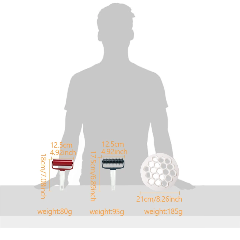 Пластик мини пирог делая инструменты решетки нож для рубки теста решетки/стоп