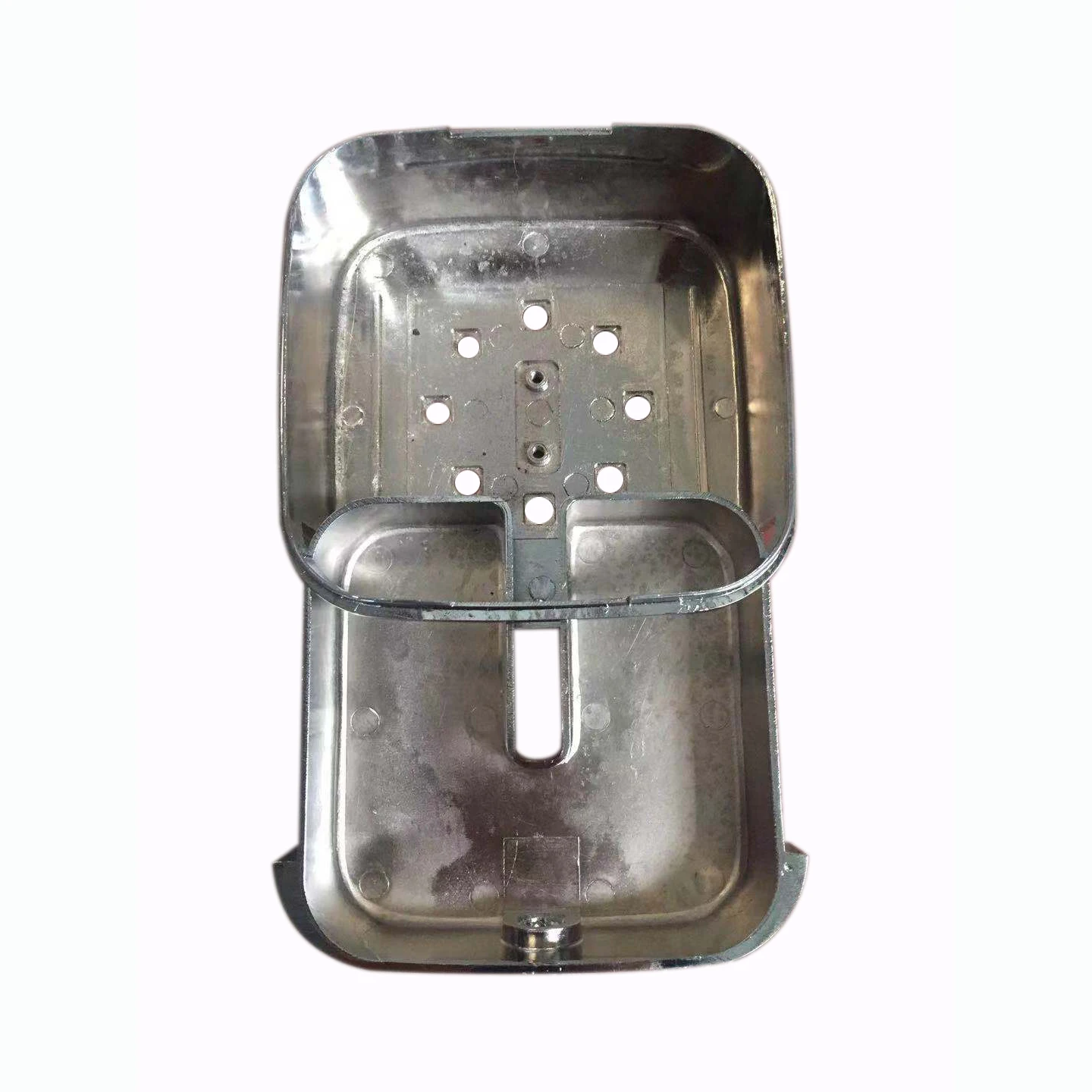

Coin box and bottom for capsule toy gum ball rubber bouncy ball candy vending machine