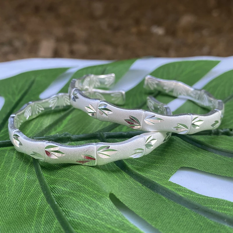 

Женский серебряный браслет с золотым покрытием, 2 шт.