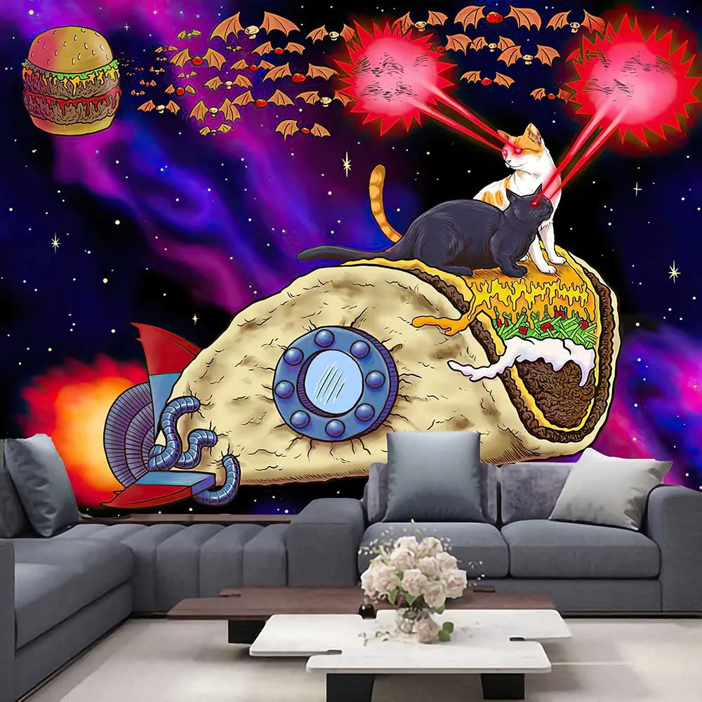 

Lion Tapestry Home Decor Tapestry Hippie Macrame Tapestry Wall Hanging Boho Decor Witchcraft Tapestry