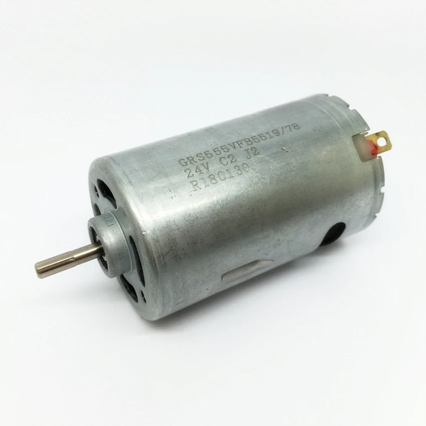 555 электродвигатель постоянного тока с угольной щеткой и передним