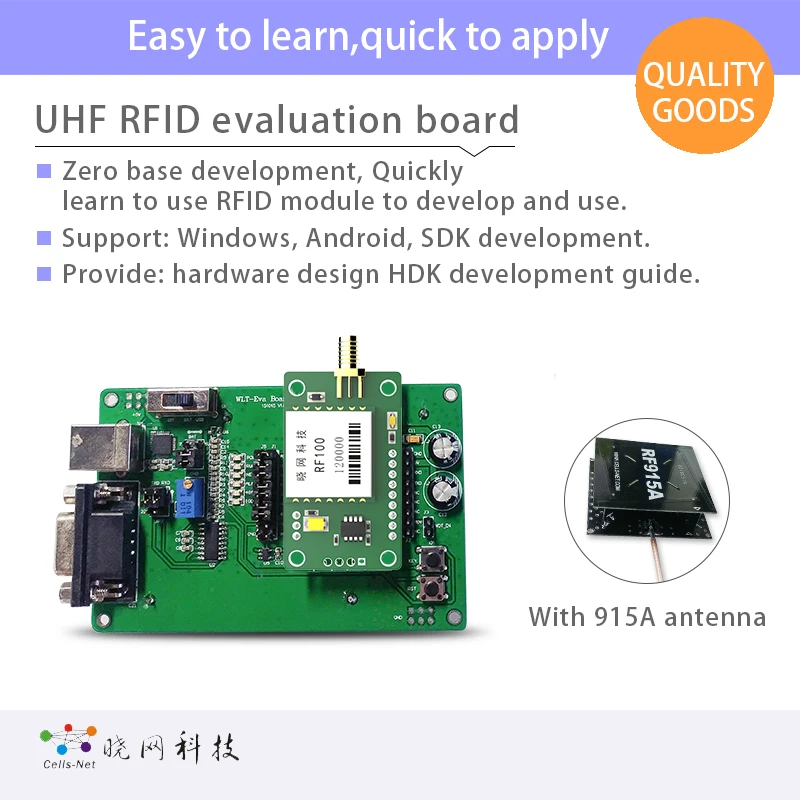 Rf100Z-485 Evaluation Kit for long distance UHF high frequency RFID module