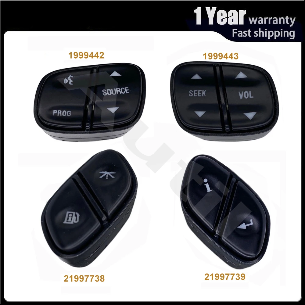 Рулевое колесо радио регулятор громкости переключатель набор для GMC Yukon Chevrolet Hummer