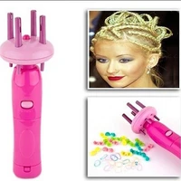 automatic hair braider tool portable electric hair twisting tool automatic styling braid hair braider for girls