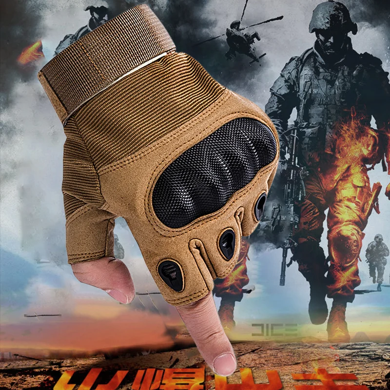 Touch Screen Army Military Tactical Gloves Paintball Airsoft Shooting Combat Anti-Skid Bicycle Hard Knuckle Full Finger Gloves images - 6