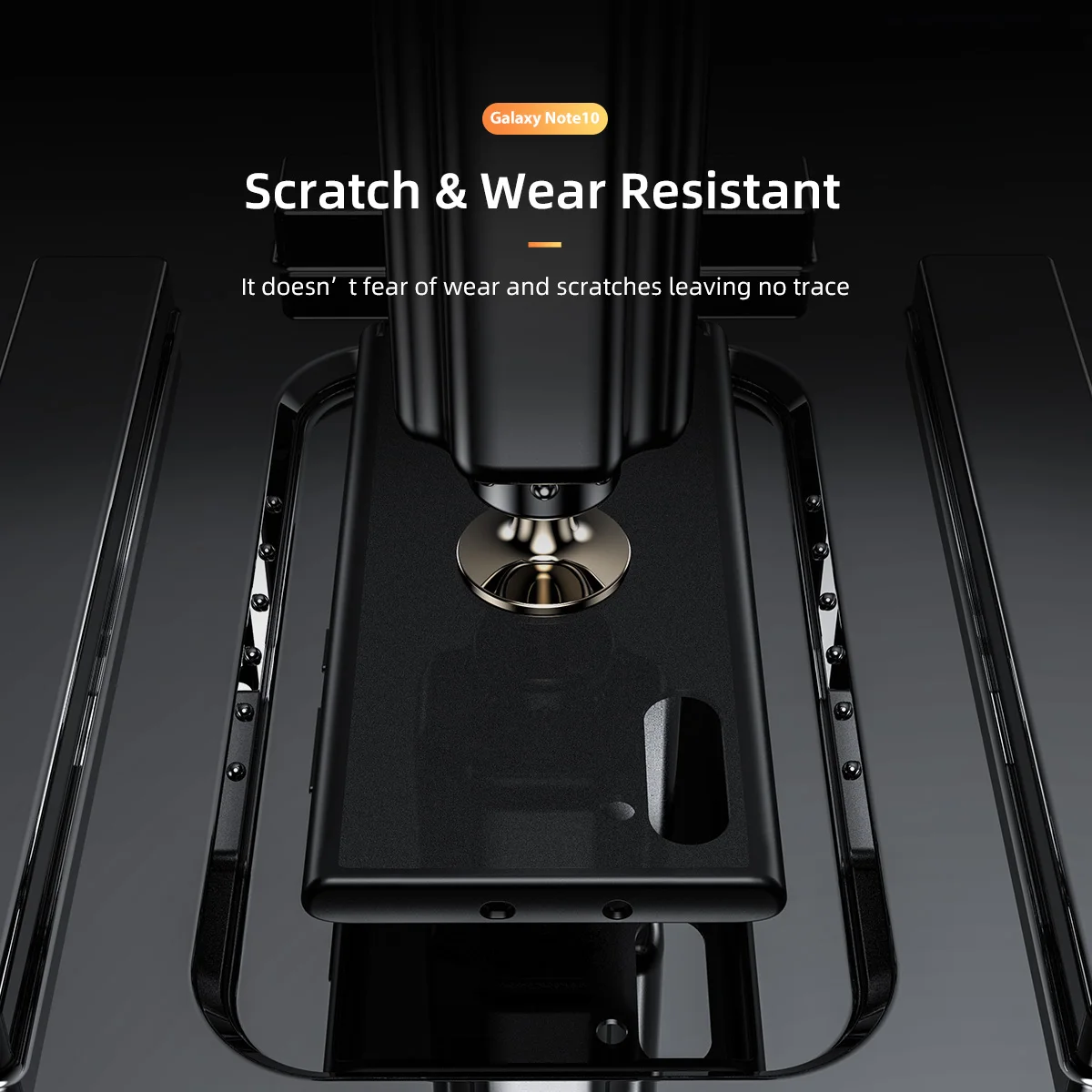 Чехол ROCK Matte PC+ TPU для samsung Galaxy Note 10 Note10 Plus Мягкий силиконовый ударопрочный бампер пуленепробиваемый стеклянный клей задняя крышка
