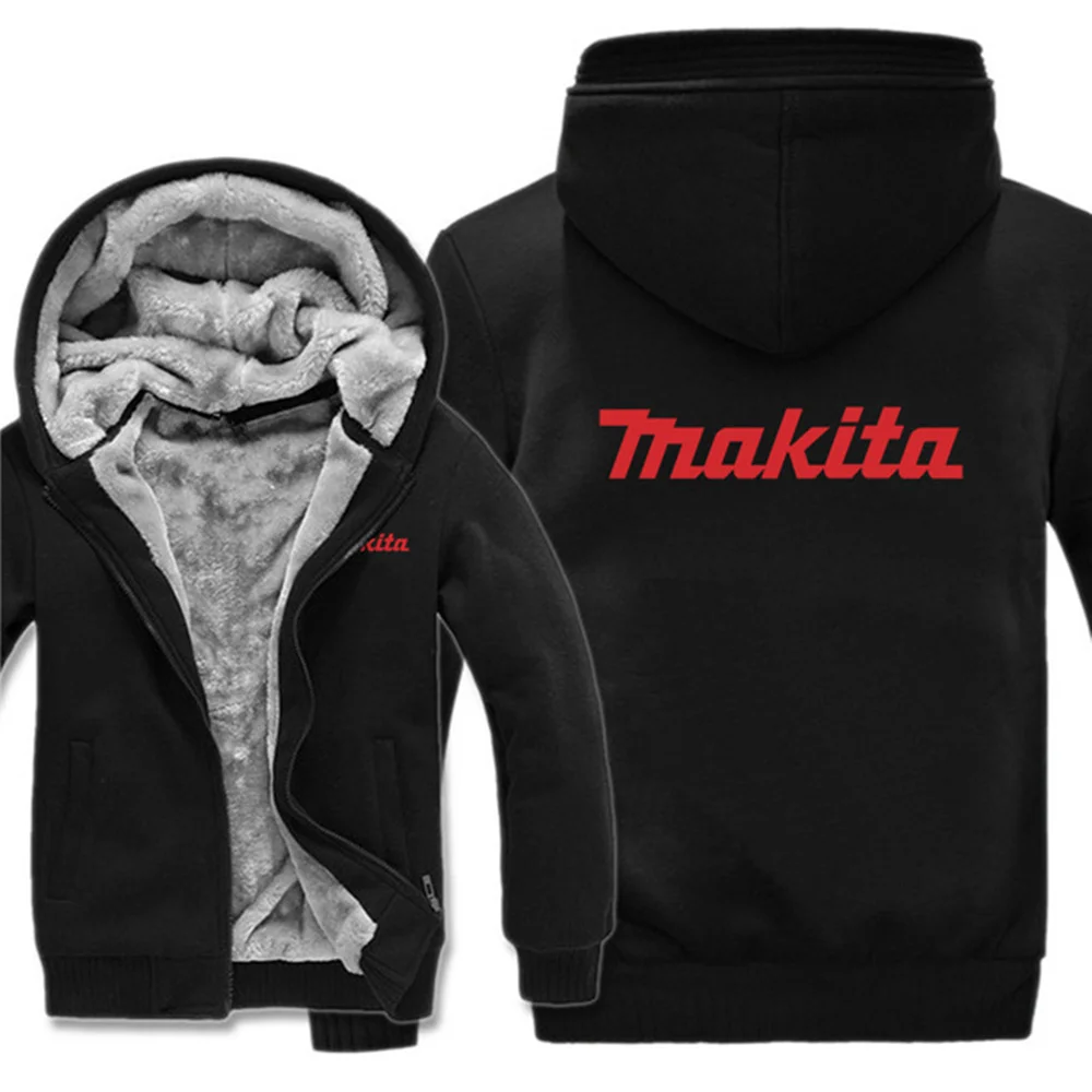 

2021 Winter Tools Hoodies Men Fashion Coat Pullover Fleece Wool Liner Jacket Hooded Sweatshirts Hoody Large Size M-5XL