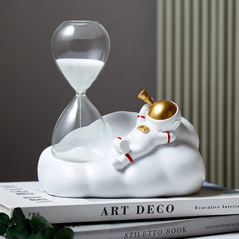 Home Decoration Astronaut Hourglass 5 Minutes Timer Desk Table Clock Sand Children Toy Gifts | Дом и сад