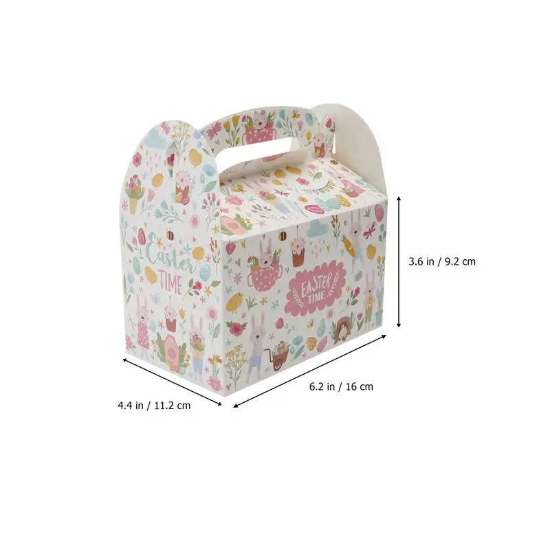 12pcs Easter Gift Boxes Candy Packing Box Egg Storage Party Decoration Accessories Kids Holder |