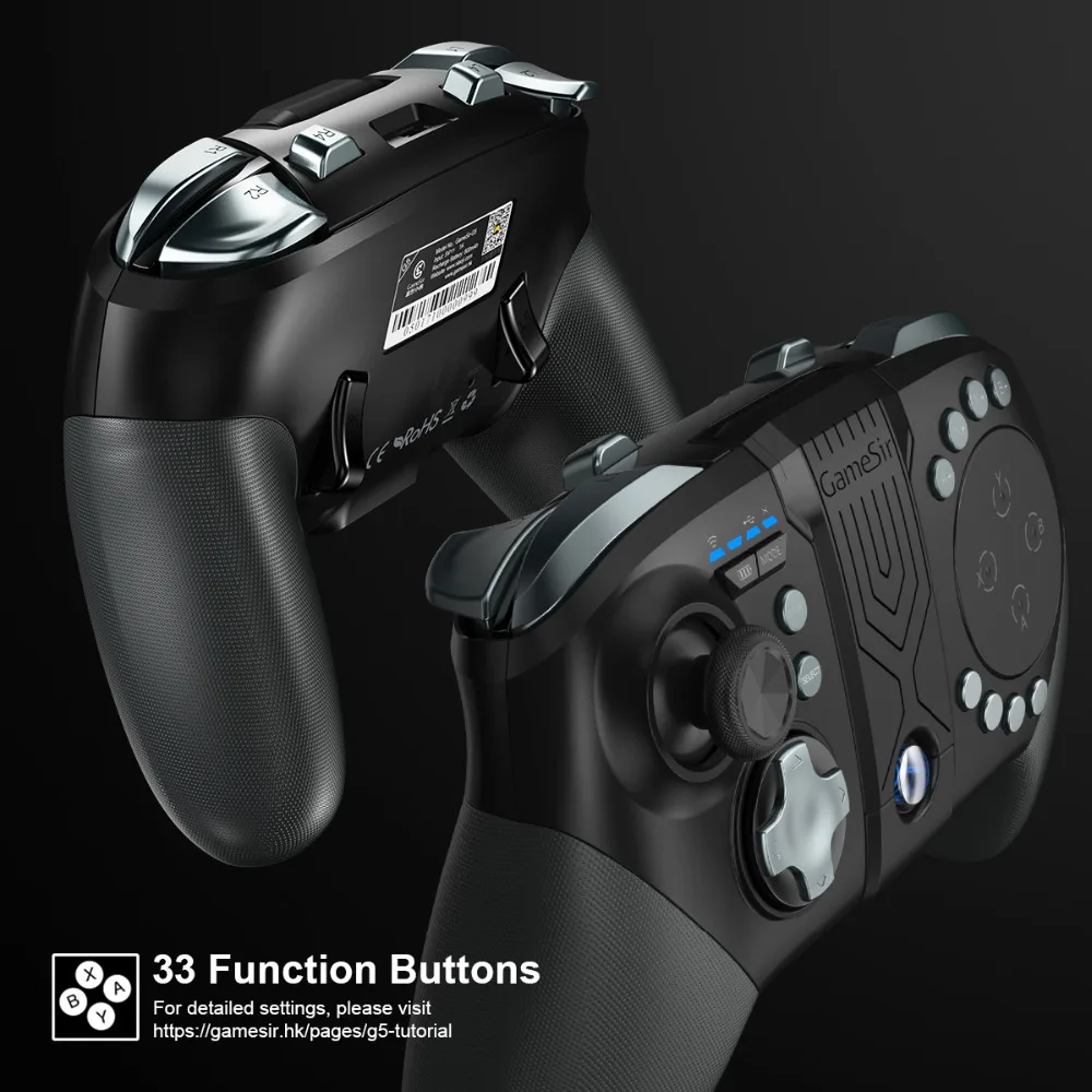 Беспроводной Bluetooth игровой контроллер GameSir G5 с трекпадом для Android мобильный