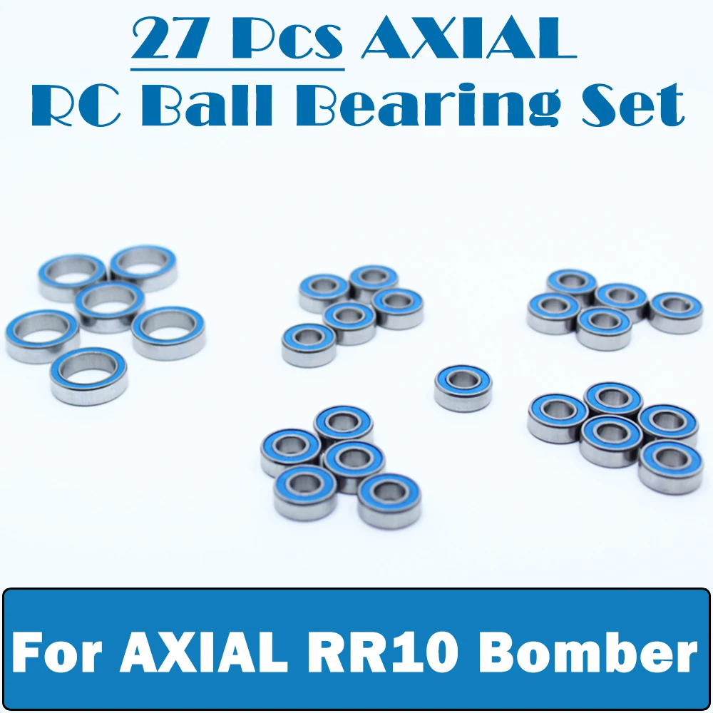 

Axial RC Ball Bearing Set for AXIAL RR10 Bomber 27Pcs Bearings