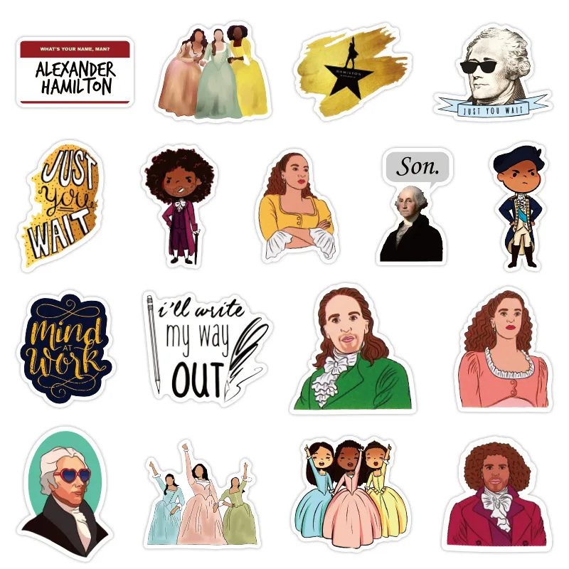 Креативные наклейки rancirte R1046 50 шт./компл. для концерта мультяшный стиль ПК на