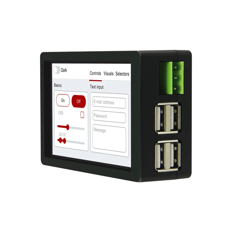 LILYGO®LILY Pi ESP32 WIFI Bluetooth 3 5 дюймов емкостный сенсорный экран В реле USB порт расширения