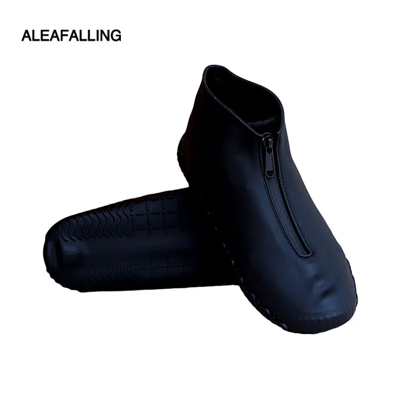 Силиконовая непромокаемая оболочка для обуви водонепроницаемая на молнии