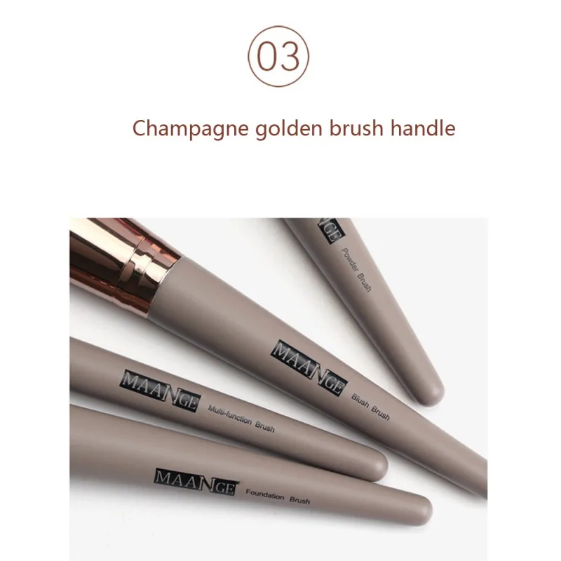 18 шт./компл. кисти для макияжа кисть теней век Румяна бровей подводка глаз порошок