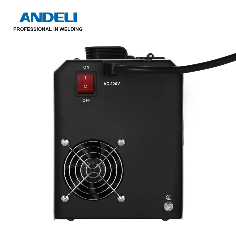 

ANDELI Digital Household 220V MIG-250MINI Synergic MIG welding machine without Gas Flux Core Wire Inverter MIG Welder Flux weld
