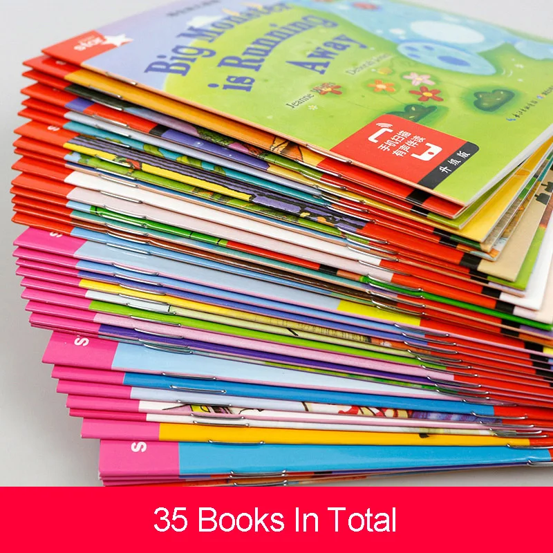35 шт./компл. книги от 3 до 6 лет для раннего обучения детей Обучающая книга на