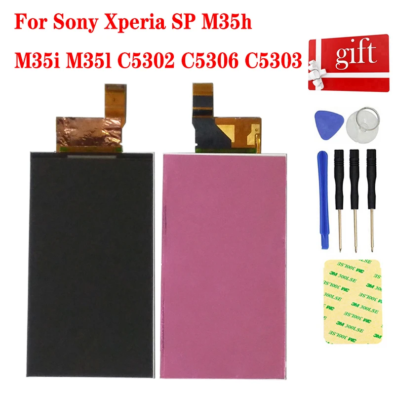 

ЖК-дисплей для Sony Xperia SP M35h M35i M35l C5302 C5306 C5303, панель экрана ЖК-дисплея, матричный модуль, замена монитора