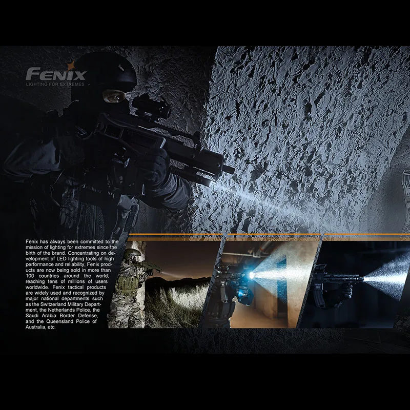 Fenix TK30 новейший 1200 метров максимальный дальность луча высокопроизводительный