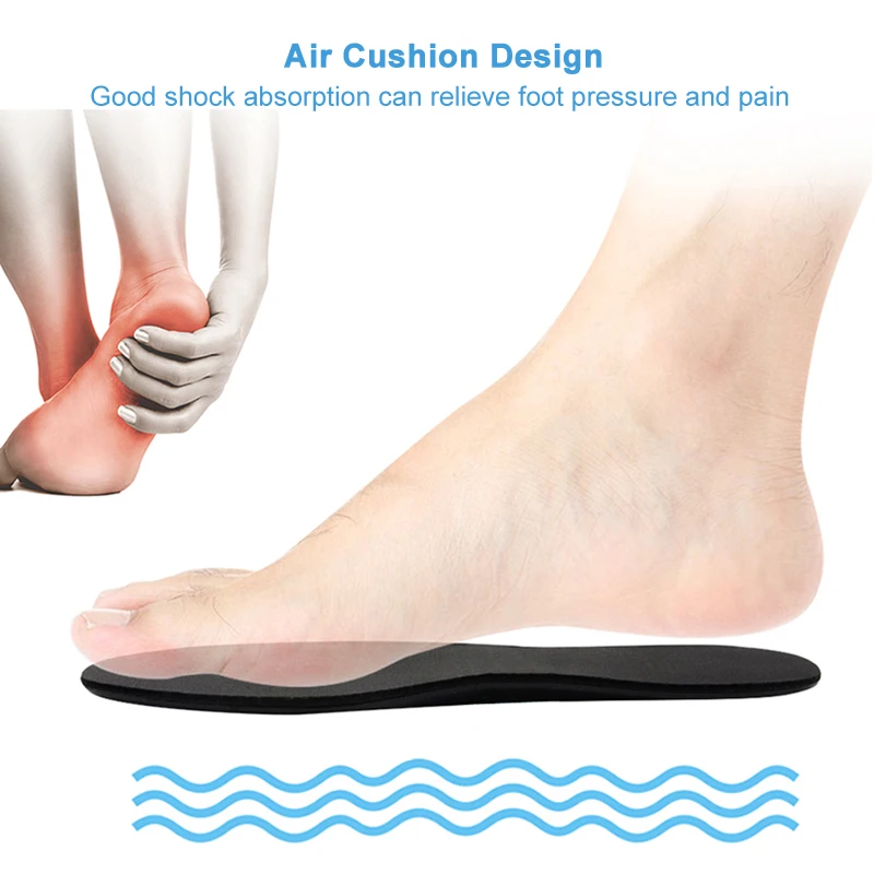 Силиконовые гелевые стельки поддержка свода стопы для мужчин и женщин подкладка