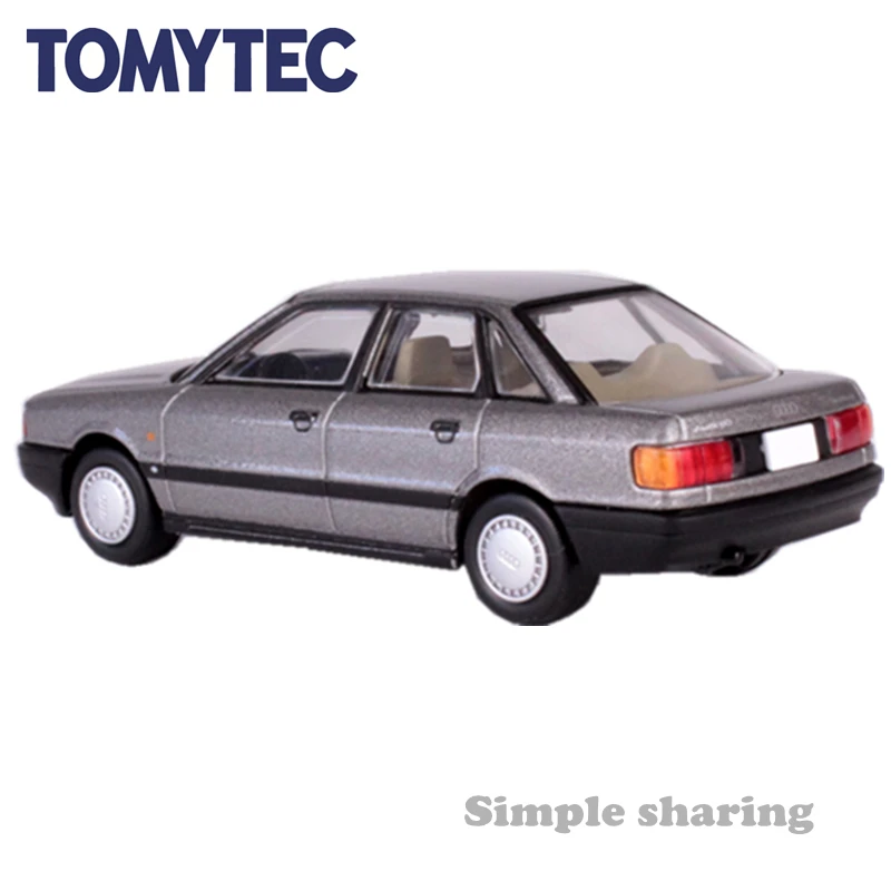 Tomytec tomica limited винтажный neo lv n86 audi 80 quattro литой под давлением миниатюрный автомобиль