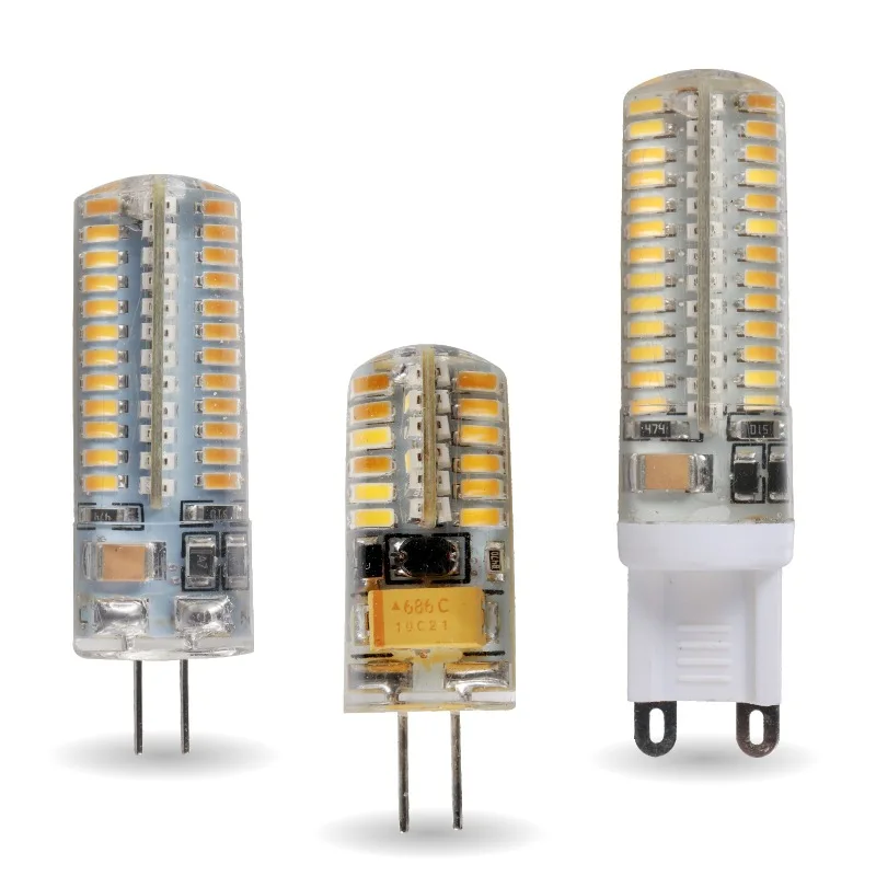 G9 светодиодный 7 Вт 9 12 15 AC220V светильник лампы SMD 3014 g9 заменить 30/Лампа заменяющая