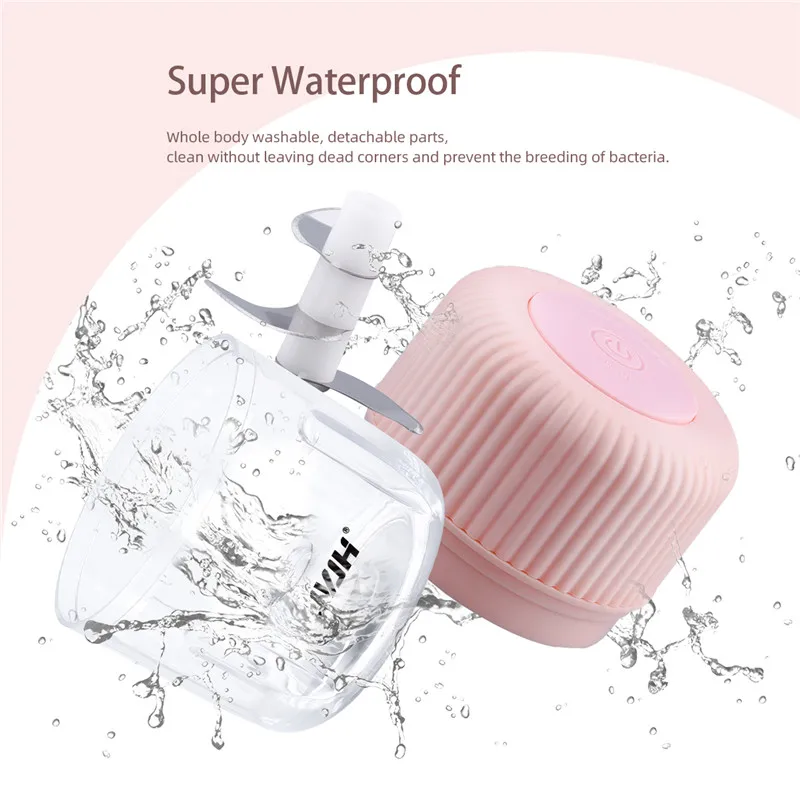

100ML + 250ML 2 In 1 Electric Garlic Meat Grinder Portable Household Rechargeable Vegetable Fruit Onion Chopper Blender Grinder
