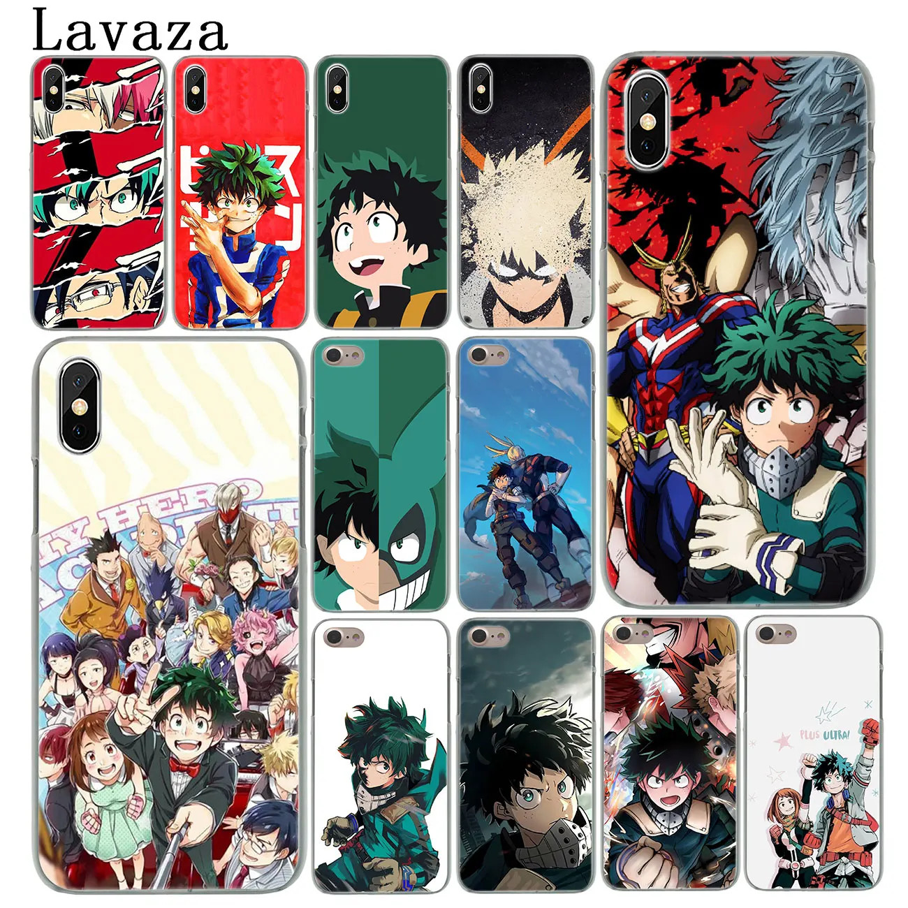 Жесткий чехол Lavaza My Hero Academy для телефона iPhone XR X XS 11 Pro Max 10 7 8 6S 5 5S SE 4S 4