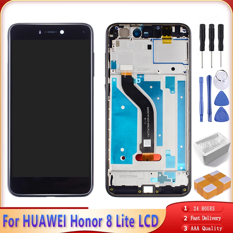 5 2 &quotоригинальный дигитайзер для HUAWEI Honor 8 Lite PRA TL10 ЖК дисплей сенсорный экран в