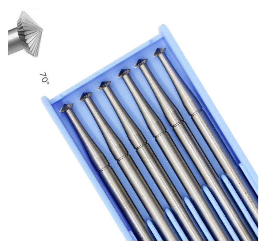 Набор украшений боры 6 шт подшипниковый резак Камень Алмазный Ювелирных изделий