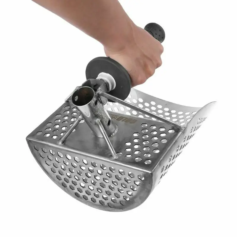 Пляж нержавеющая сталь обнаружения инструмент для работы с золотом песок Совок