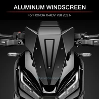 for honda xadv 750 x adv 750 x adv xadv750 2021 motorcycle accessories windshield windscreen aluminum wind shield deflectore