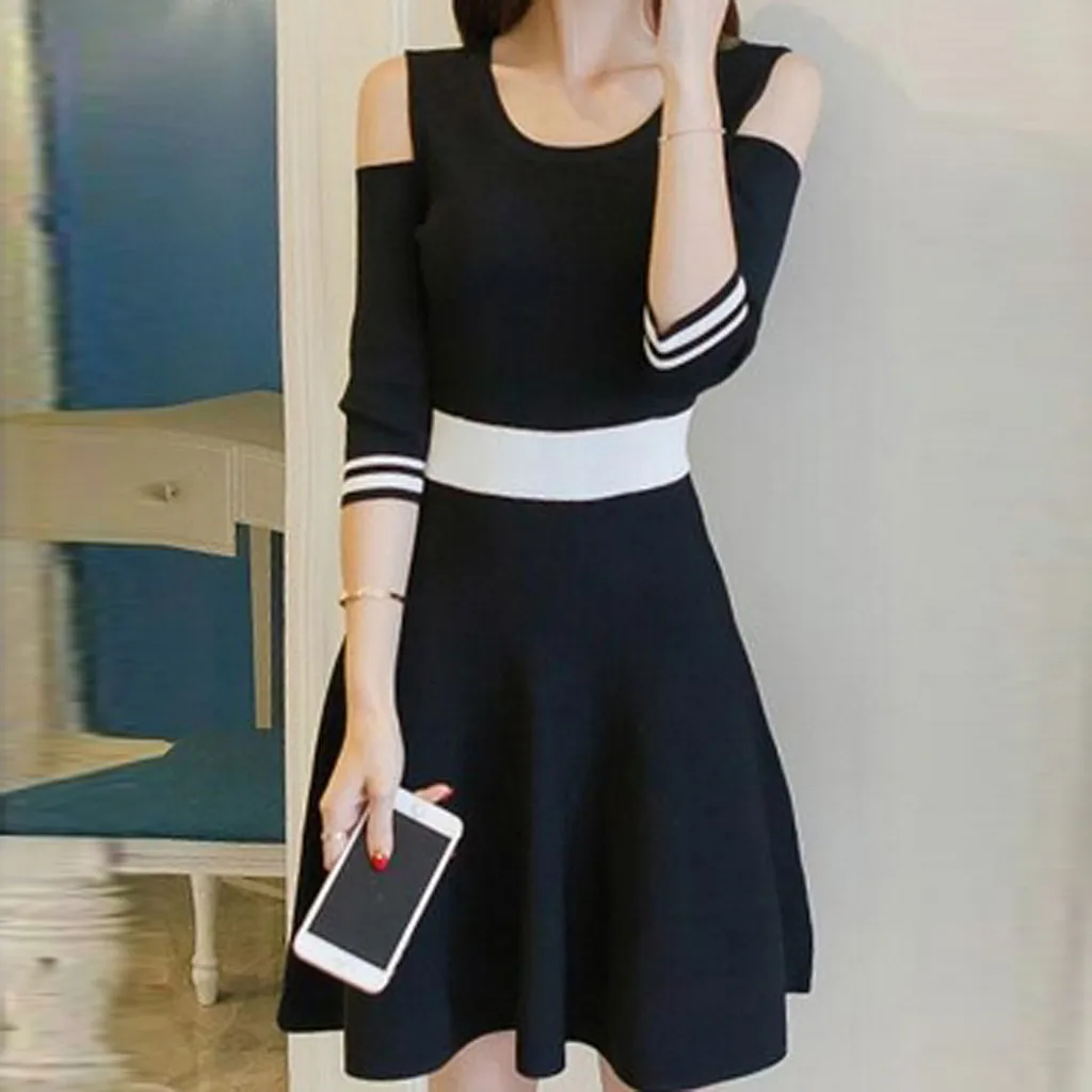 

Платье женское черно-белое в клетку, модный винтажный стильный сарафан в стиле ретро на шнуровке для девушек